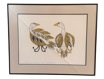 Two Decoys Agnes Nanogak, Peter Palvik Framed Artwork