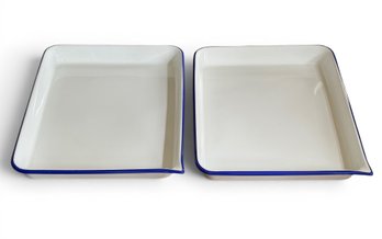 Enamelware Dark Room Trays