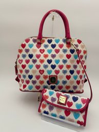 Dooney & Bourke Sweetie Collection Sachel And Matching Wallet