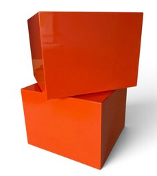 CB2 Modern Square End Tables