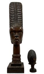 Hand Carved African Tribal Art RS