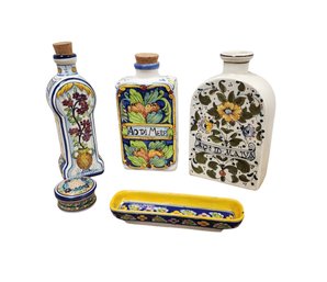 COTTURA Ceramic Art Pottery Hand Painted BF