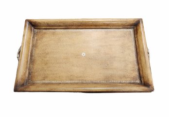 SID - Coffee Table Or Ottoman Tray With Dolphin Handles - Locust Valley Pick Up