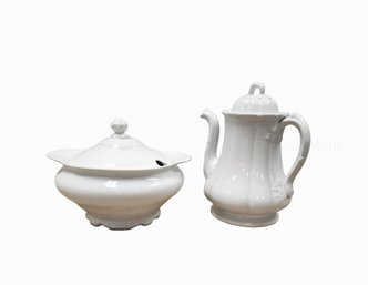 Vintage Ironstone Serving Pieces RS