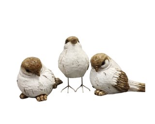 BF Trio Of Large 'driftwood' Birds - Locust Valley Pick Up