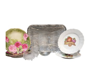 JK Glass Serving Pieces And Decorative Plates - Port Washington Pick UP