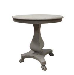 SB Antique Grey Painted Side Table - Locust Valley Pick Up