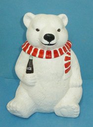 Coca Cola Polar Bear Cookie Jar