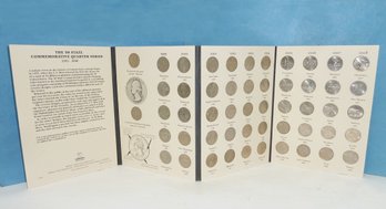 (50) U.S. Statehood Quarters In Coin Album 1999 - 2008, COINS