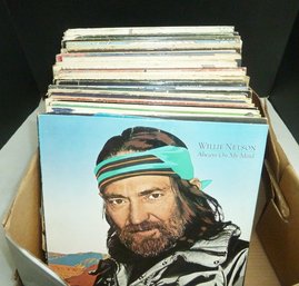 BIG LOT Vintage LP's Rolling Stones To Willie Nelson, See 15 Photos