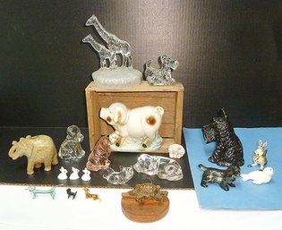 Vintage Animal LOT, Dogs, Elephant ETC
