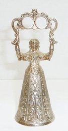 Vintage Double Ring Metal Wedding Bell