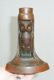 Early Bradley & Hubbard OWL Candles Holder