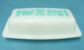 Vintage Pyrex 'Amish Butterprint' Butterdish