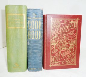 VIntage Cook Books, Housekeeping Bk LOT