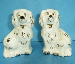 Vintage PAIR Staffordshire Dogs
