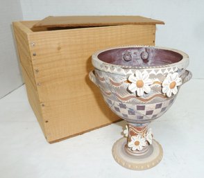 Hand Made Greek Pottery Vase, Museum Copy