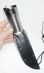 KA-BAR Leather Sheath & Knife