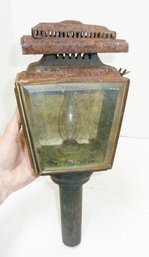 Vintage Lantern, Coach Lamp, Electrified