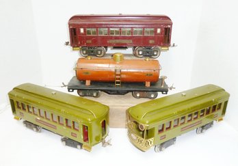 Vintage Lionel Prewar Train LOT, Standard Ga. (4pc)