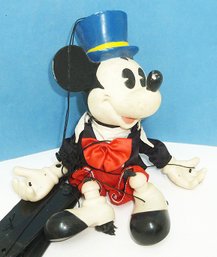 Vintage Disney Mickey Mouse Puppet