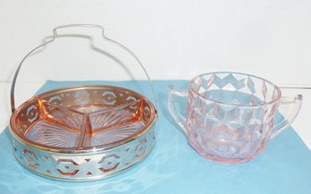Vintage Pink Depression Glass LOT