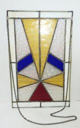Beautiful Stain Glass Hanging Panel