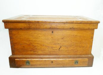 Antique Tool Chest W/Drawer & Interior Trays