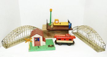 Vintage Marklin Bridges And Train Items LOT