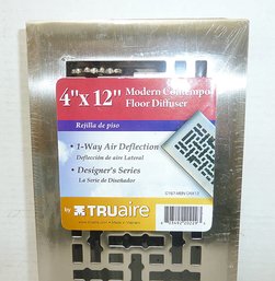 NEW In Pkg Metal Floor Vent
