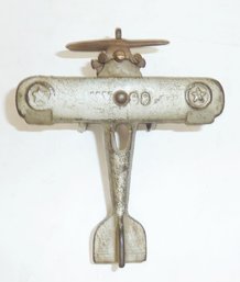 Antique Toy Cast Metal Airplane