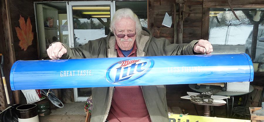 Miller Lite Hanging Light, Pool Table Light #2463 | Auctionninja.com