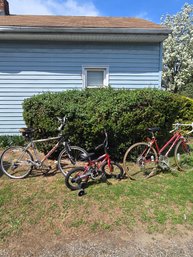 3 Bicycles  Specialized, Kids Bike & Vintage Road Bike
