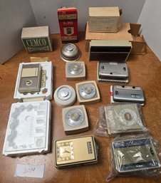Vintage Honeywell, Lennox, GE, General Controls Thermostats & HVAC Control Lot