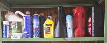 Automotive Maintenance Fluids And Car Care Products Lot
