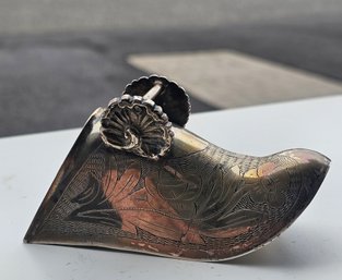 Vintage JM 900 Silver Wall Mount Stirrup- 125 Grams