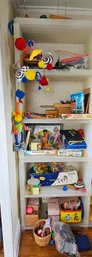 Lot Of Children's Educational Toys, Games, Plush, Storage Cases & Playroom Accessories