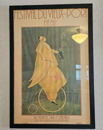 Festival Du Vieux-Port Montreal 1982 Framed Art Poster 26' X 38'