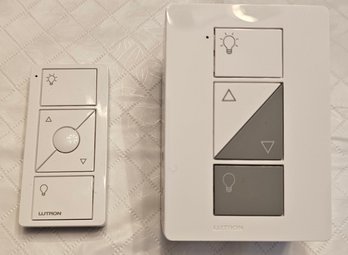 Lutron Caséta Wireless PD-3PCL Plug-In Lamp Dimmer With Pico Remote Control - White WORKS
