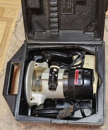 Vintage Sears Craftsman Router Model 315.17480- 25,000 RPM Woodworking Tool With Case WORKS