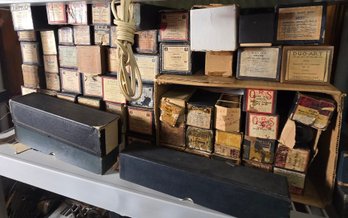 Large Lot Of Vintage Player Piano Rolls  Ampico, QRS, Duo-Art, Aeolian, Imperial & US Word Rolls