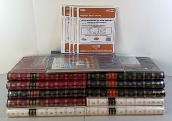 Pioneer Photo Album Collection – Leather Grain Albums, 300 Photo Album & Self-Adhesive Refills