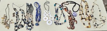Statement Necklace Jewelry Collection- Shell, Beaded, Faux Pearl, Wood, Silver-Tone & Pendant Styles