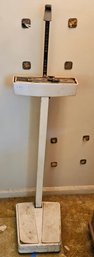 Vintage Detecto Doctor's Scale- Mechanical Physician Beam Scale 300 Lb Capacity