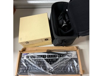 Panasonic Palmcorder, HP KB-0316 Keyboard And Slide Accessories
