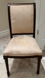Andre Originals Traditional Wood Upholstered Dining Side Chair Made In USA