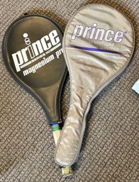 Wilson Pro Staff Tennis Racket & Prince Series 110 Magnesium Pro Tennis Racket With Covers