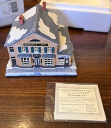 1993 Hawthorne Norman Rockwell Christmas In Stockbridge 'The Country Store' Lighted Sculpture