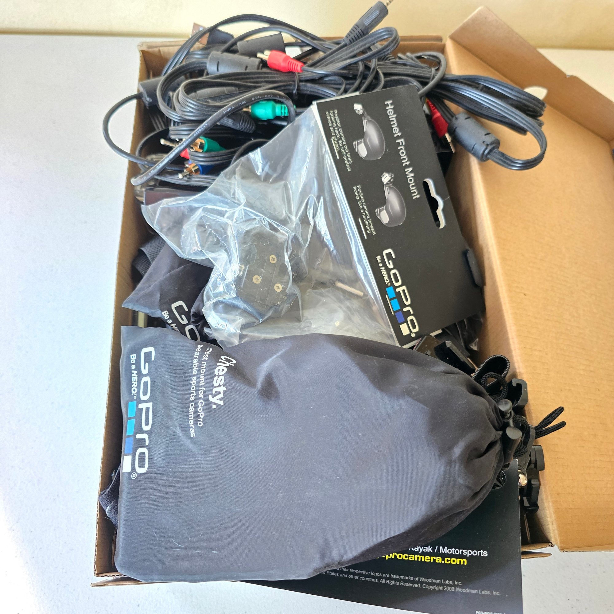 Go Pro Accessories Lot. Many New In Package. {note, Go Pro Not Included ...