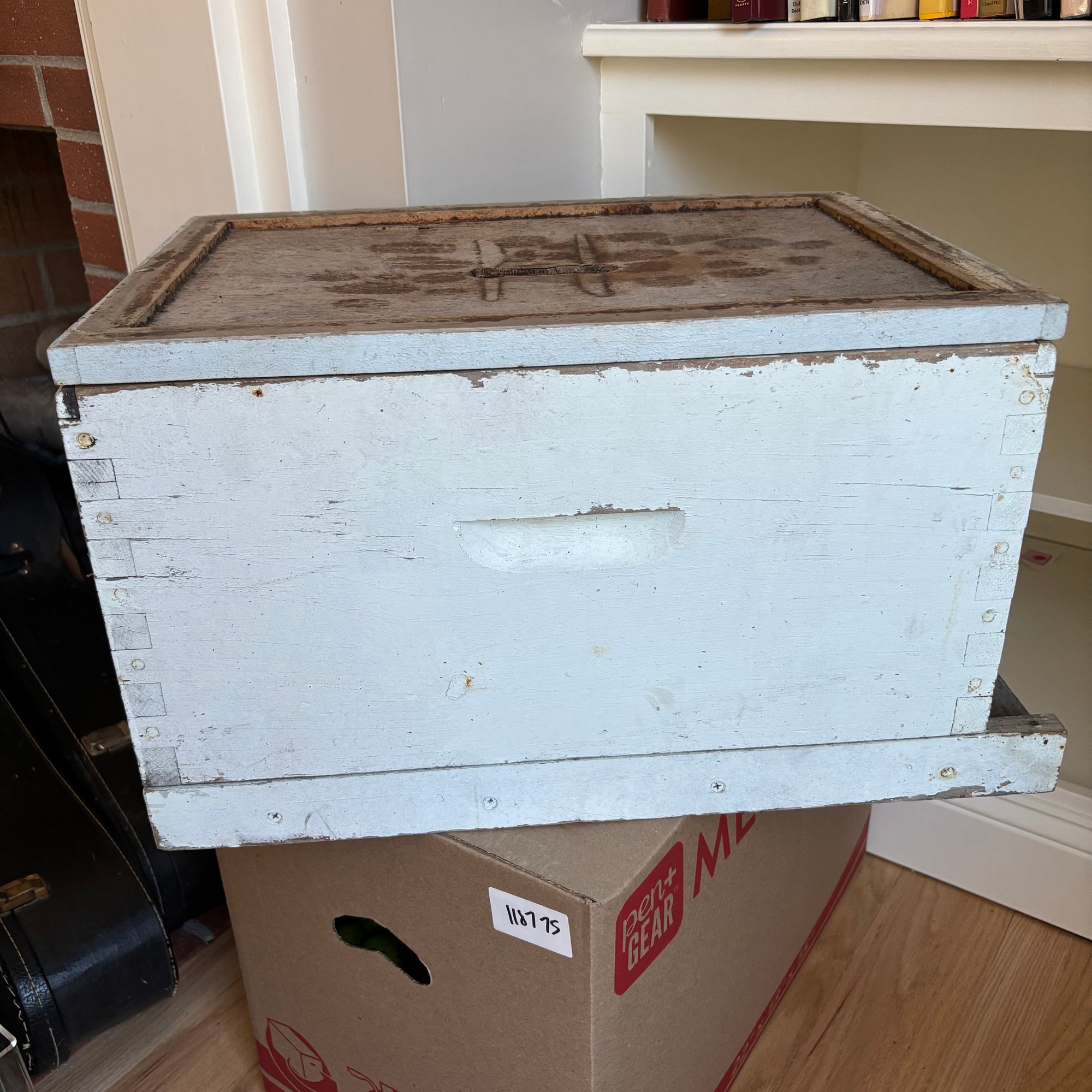 honey bee honey bee cabinet収納antique wood cabinet☆収納☆antique